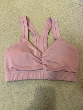 Women's Handful Y Back Sports Bra Pink Size Small